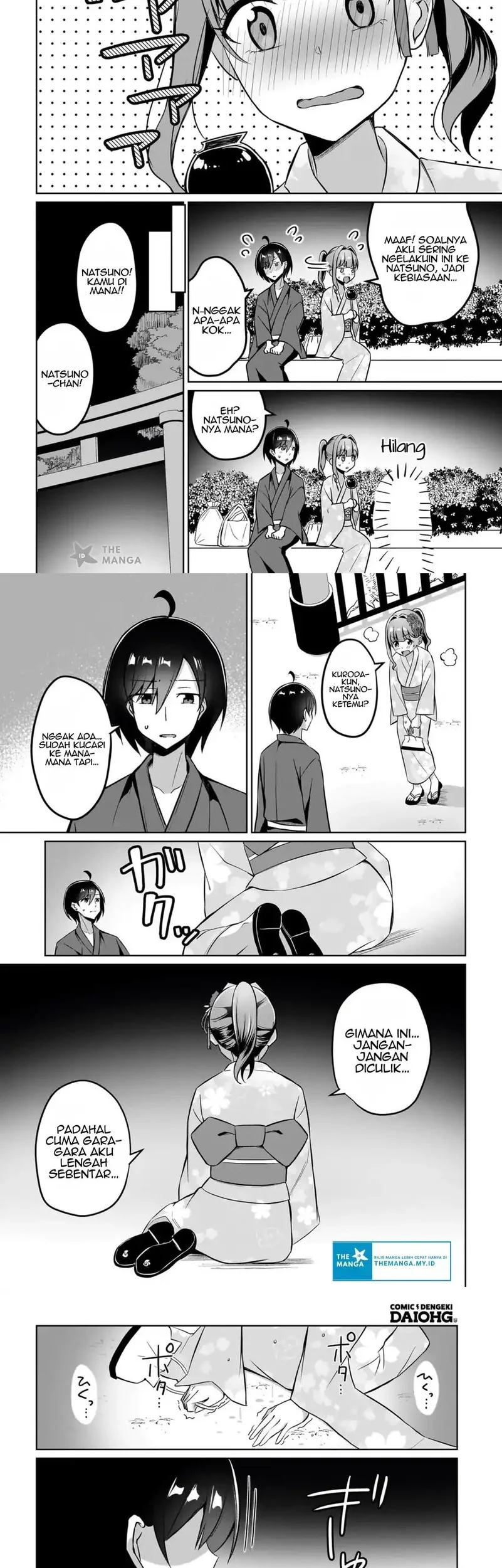 Maigo no Onnanoko o Ie Made Todoketara, Genkan kara Detekita no wa Gakunen Ichi no Bishoujo deshita Chapter 10.2 - halaman 2