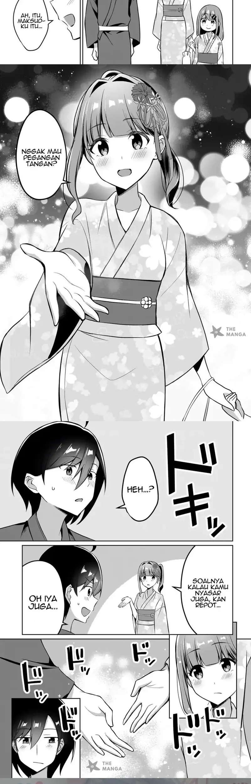 Maigo no Onnanoko o Ie Made Todoketara, Genkan kara Detekita no wa Gakunen Ichi no Bishoujo deshita Chapter 10.2 - halaman 6