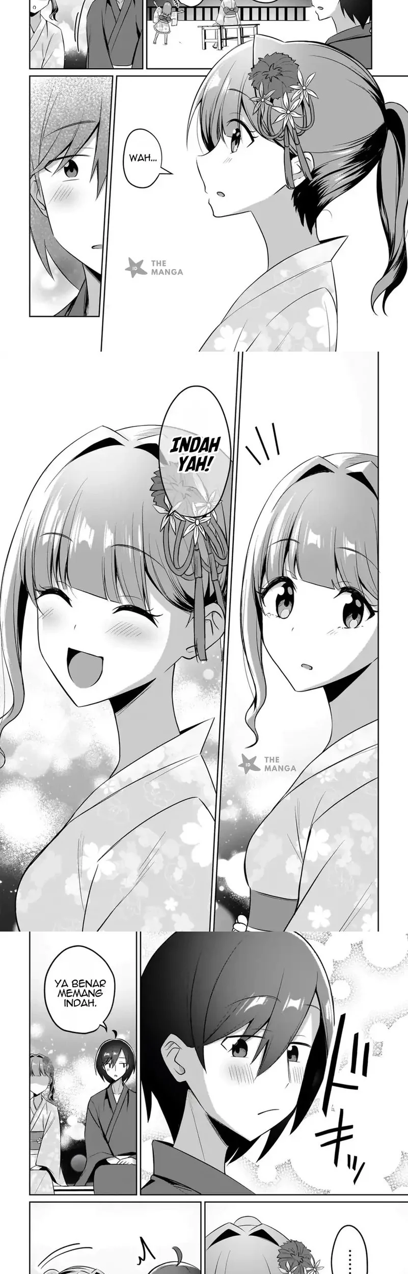 Maigo no Onnanoko o Ie Made Todoketara, Genkan kara Detekita no wa Gakunen Ichi no Bishoujo deshita Chapter 11.1 - halaman 3