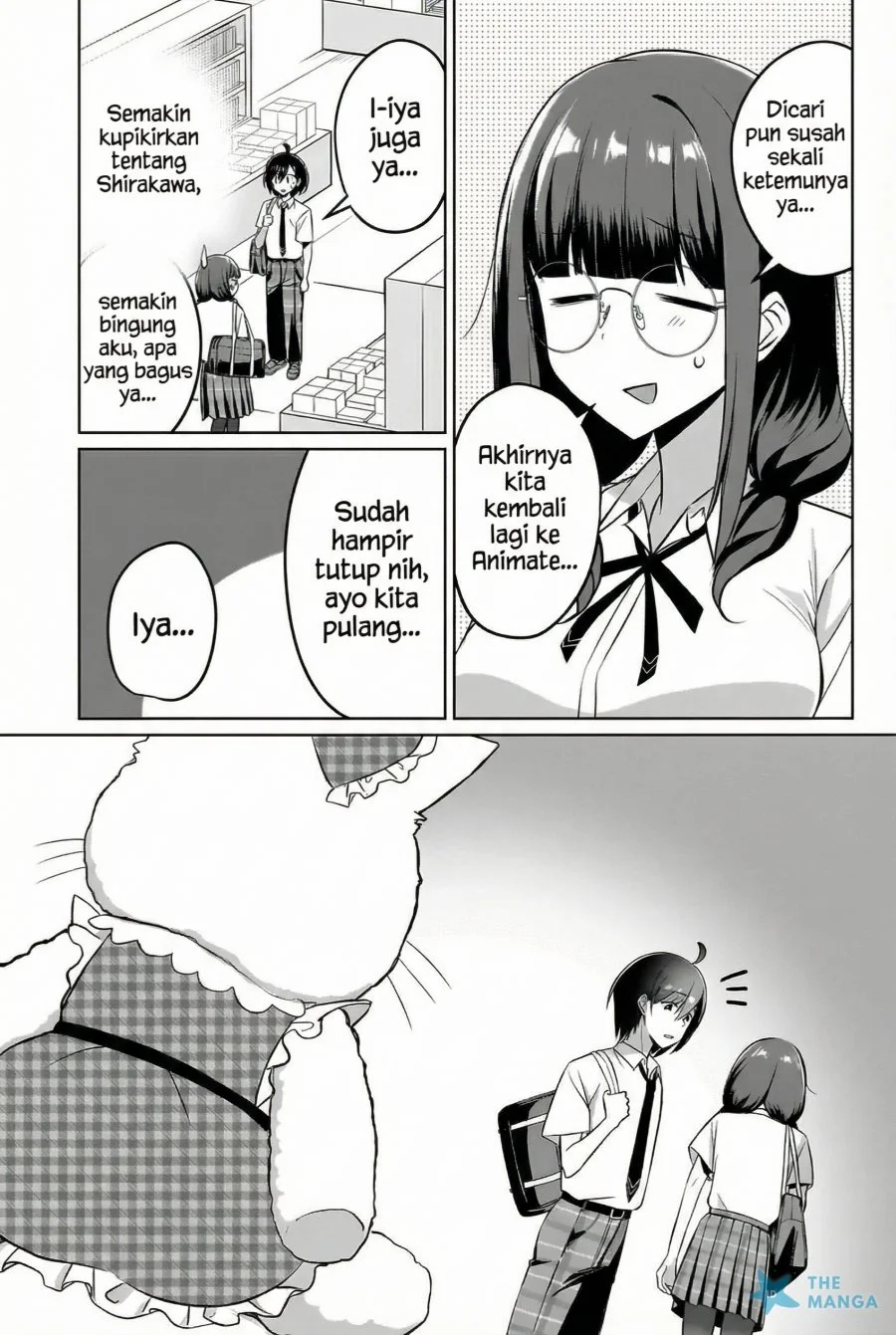 Maigo no Onnanoko o Ie Made Todoketara, Genkan kara Detekita no wa Gakunen Ichi no Bishoujo deshita Chapter 12 - halaman 8