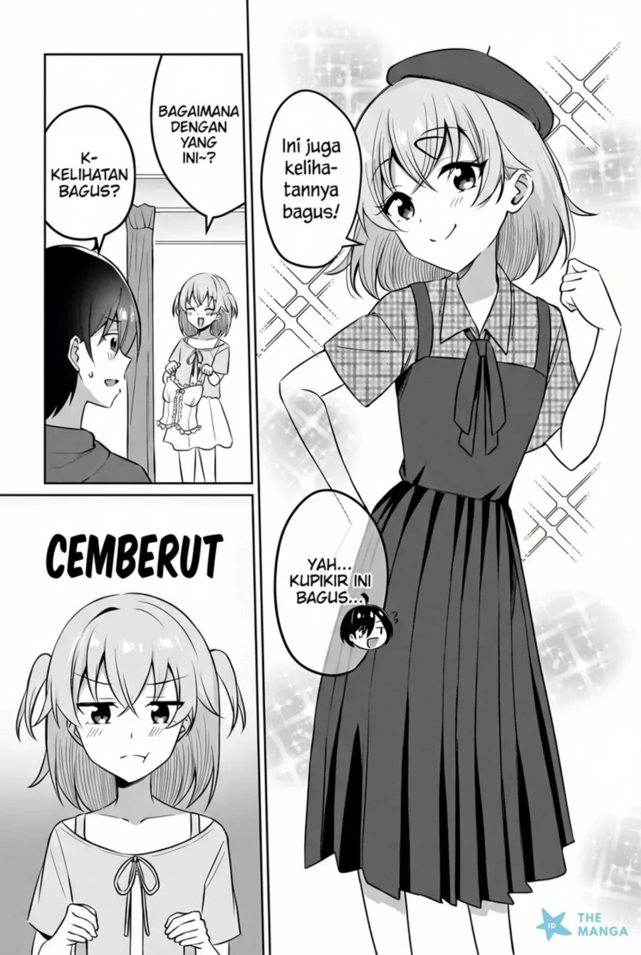 Maigo no Onnanoko o Ie Made Todoketara, Genkan kara Detekita no wa Gakunen Ichi no Bishoujo deshita Chapter 13.1 - halaman 6