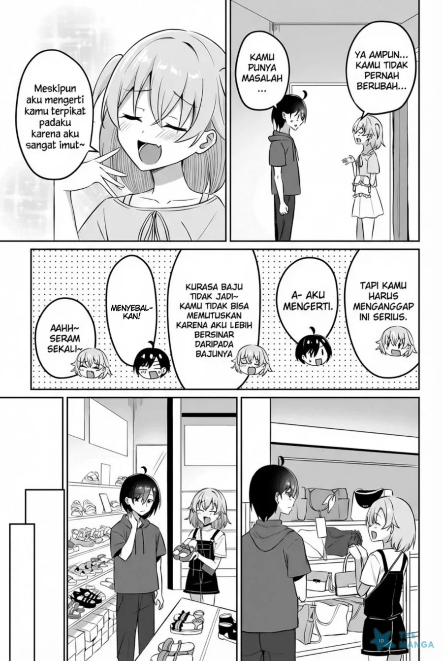 Maigo no Onnanoko o Ie Made Todoketara, Genkan kara Detekita no wa Gakunen Ichi no Bishoujo deshita Chapter 13.1 - halaman 8