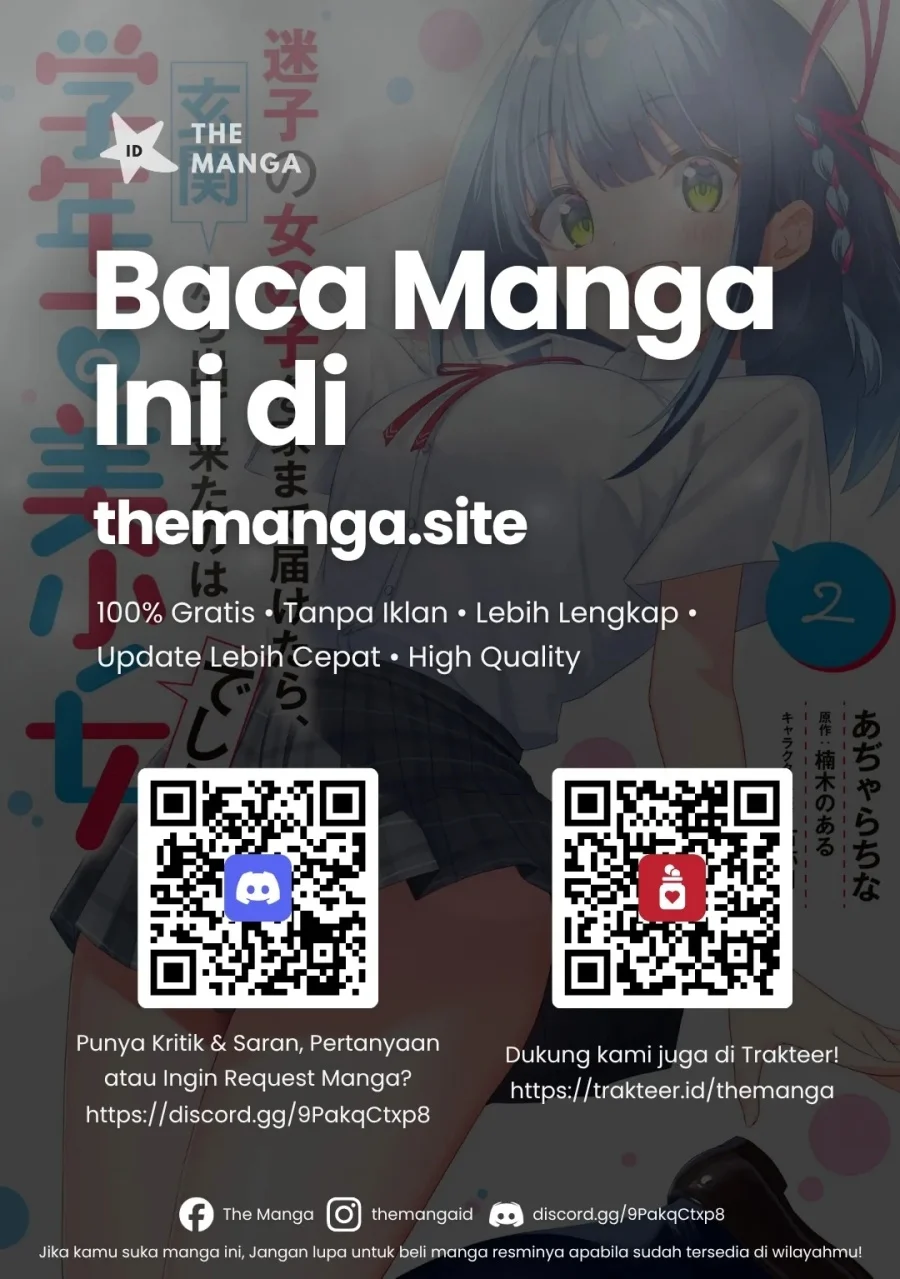 Maigo no Onnanoko o Ie Made Todoketara, Genkan kara Detekita no wa Gakunen Ichi no Bishoujo deshita Chapter 14 - halaman 7
