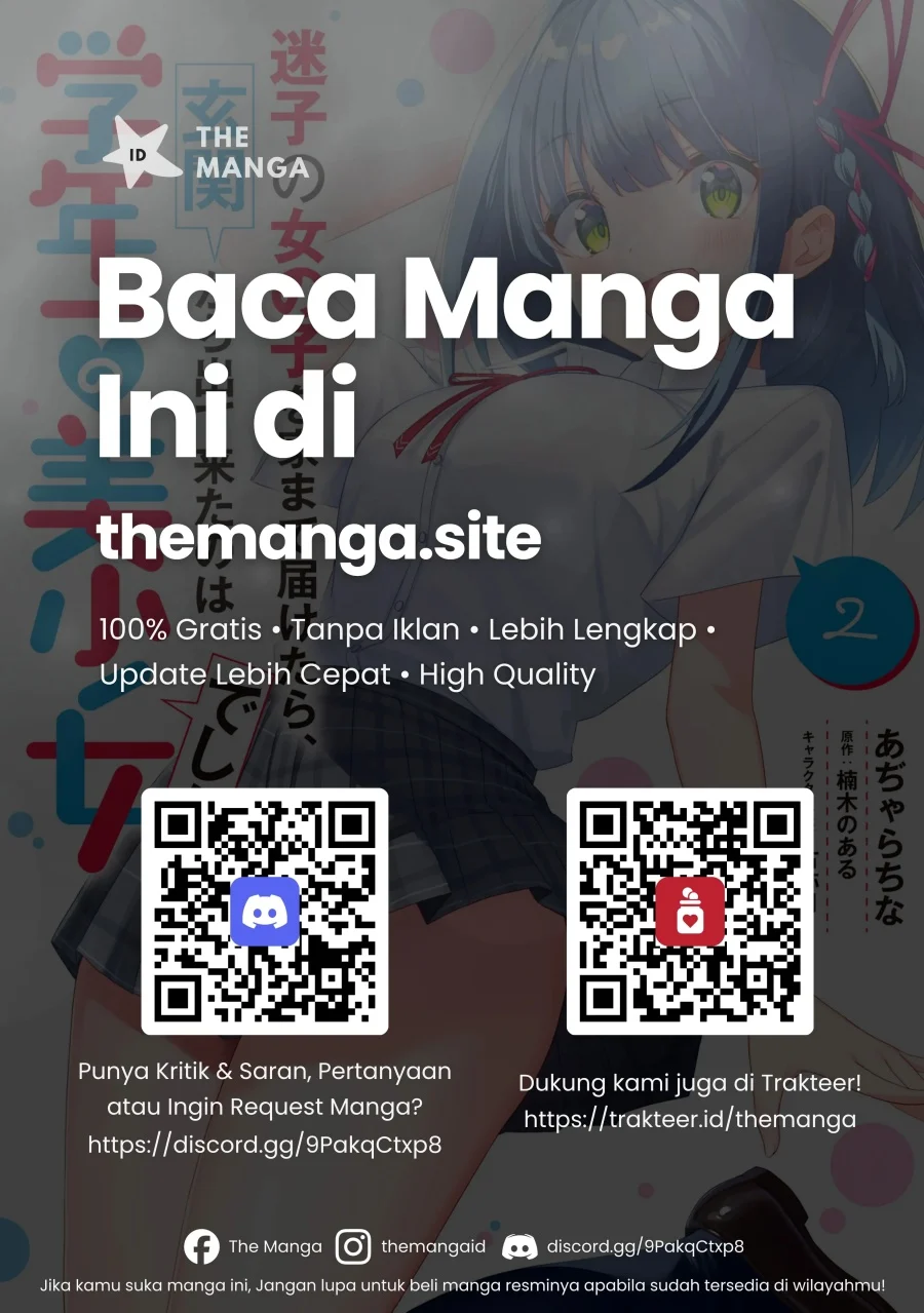 Maigo no Onnanoko o Ie Made Todoketara, Genkan kara Detekita no wa Gakunen Ichi no Bishoujo deshita Chapter 15 - halaman 24