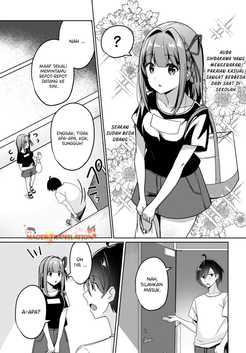 Maigo no Onnanoko o Ie Made Todoketara, Genkan kara Detekita no wa Gakunen Ichi no Bishoujo deshita Chapter 2 - halaman 12