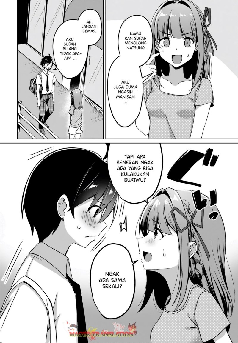 Maigo no Onnanoko o Ie Made Todoketara, Genkan kara Detekita no wa Gakunen Ichi no Bishoujo deshita Chapter 2 - halaman 21