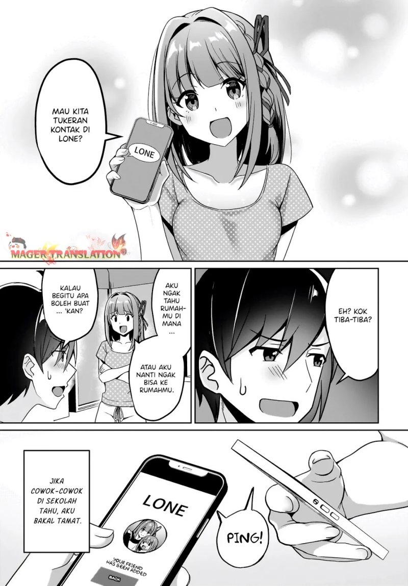Maigo no Onnanoko o Ie Made Todoketara, Genkan kara Detekita no wa Gakunen Ichi no Bishoujo deshita Chapter 2 - halaman 8