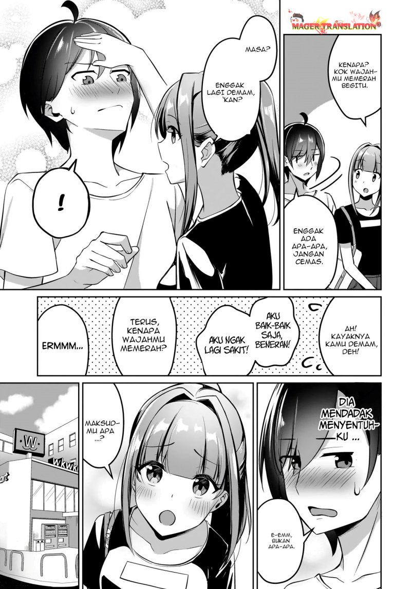 Maigo no Onnanoko o Ie Made Todoketara, Genkan kara Detekita no wa Gakunen Ichi no Bishoujo deshita Chapter 4 - halaman 12