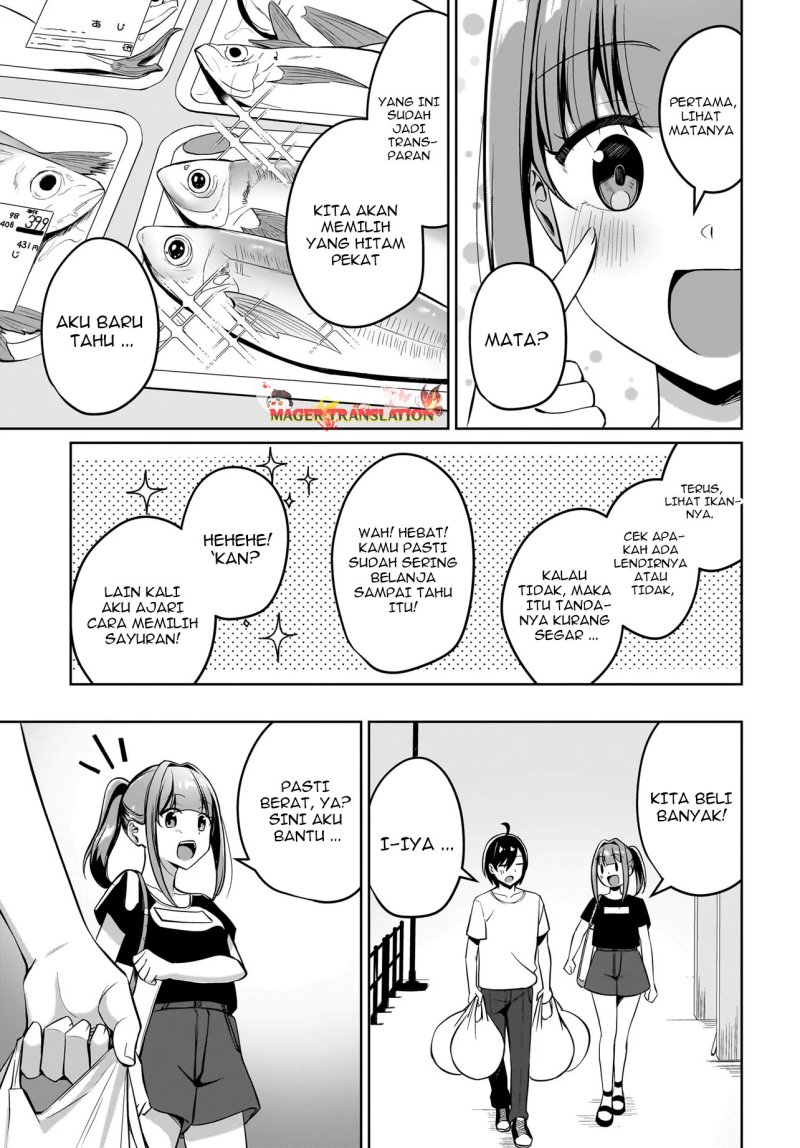 Maigo no Onnanoko o Ie Made Todoketara, Genkan kara Detekita no wa Gakunen Ichi no Bishoujo deshita Chapter 4 - halaman 14