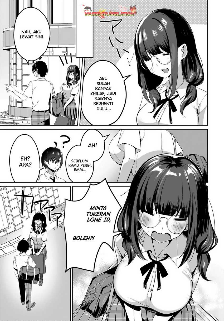 Maigo no Onnanoko o Ie Made Todoketara, Genkan kara Detekita no wa Gakunen Ichi no Bishoujo deshita Chapter 5 - halaman 22