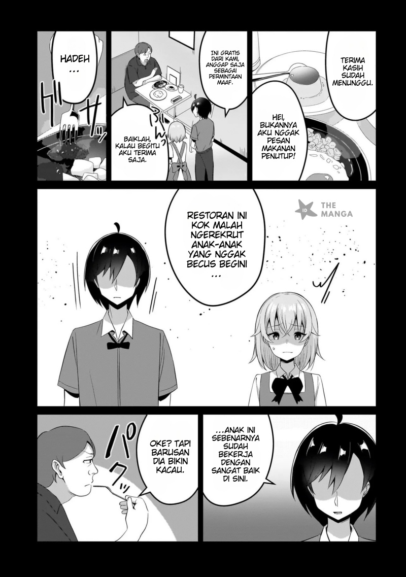 Maigo no Onnanoko o Ie Made Todoketara, Genkan kara Detekita no wa Gakunen Ichi no Bishoujo deshita Chapter 6.1 - halaman 14