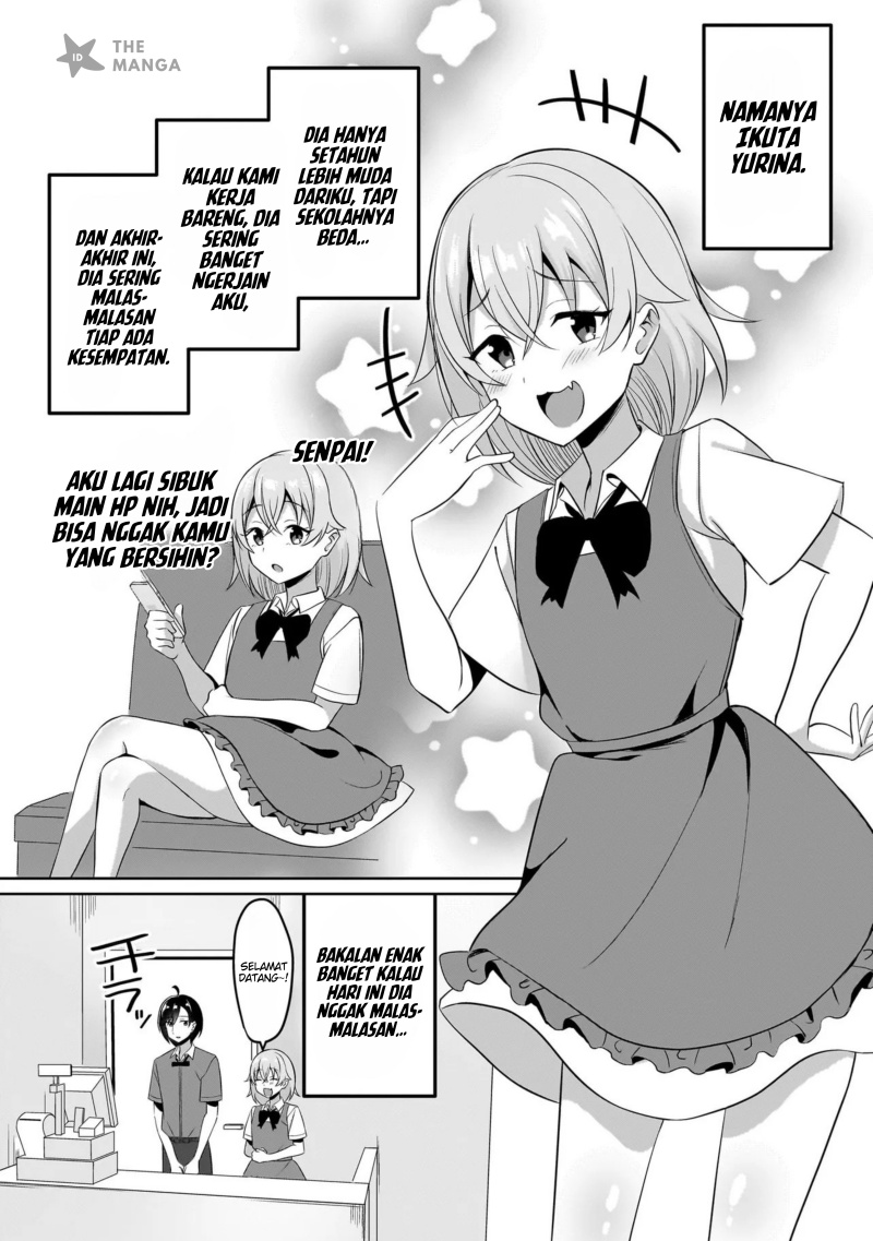 Maigo no Onnanoko o Ie Made Todoketara, Genkan kara Detekita no wa Gakunen Ichi no Bishoujo deshita Chapter 6.1 - halaman 4