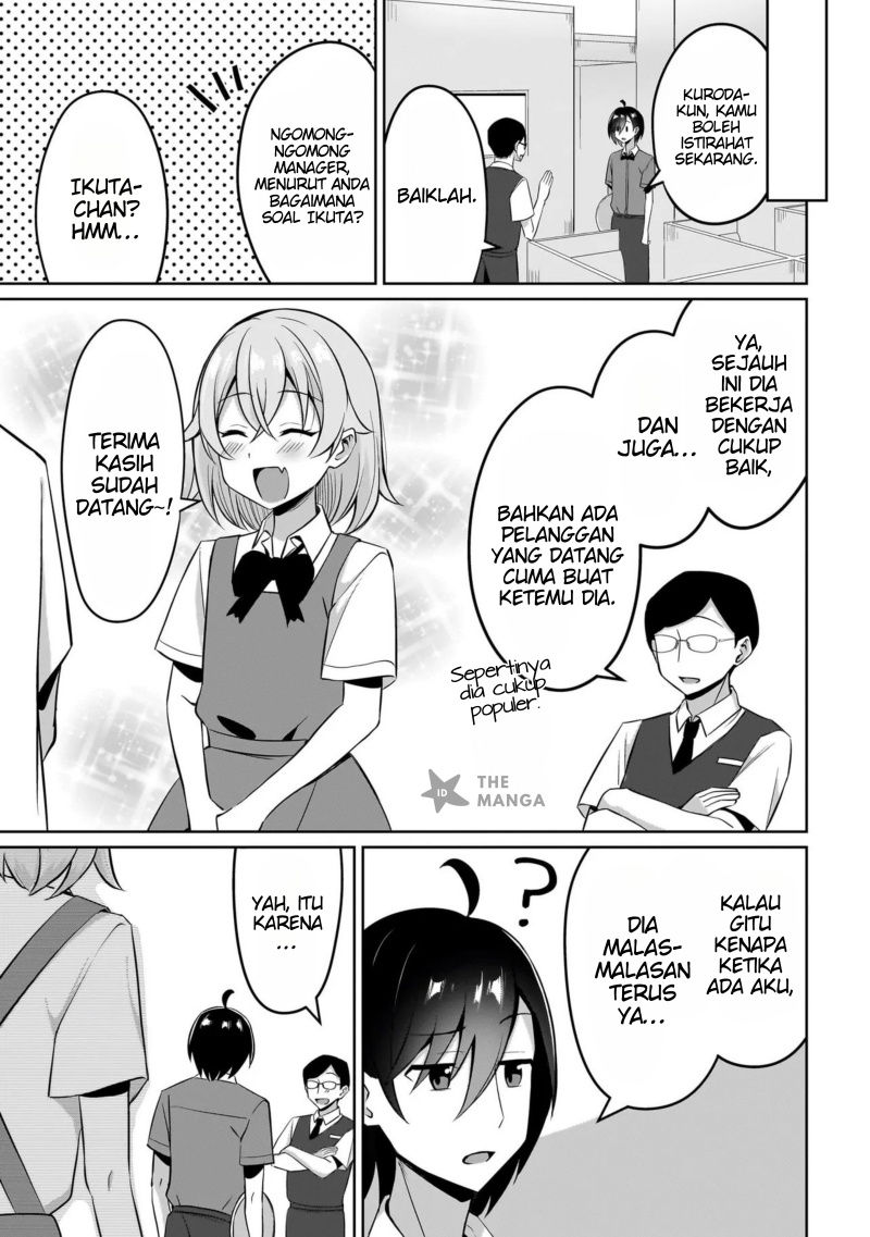Maigo no Onnanoko o Ie Made Todoketara, Genkan kara Detekita no wa Gakunen Ichi no Bishoujo deshita Chapter 6.1 - halaman 8
