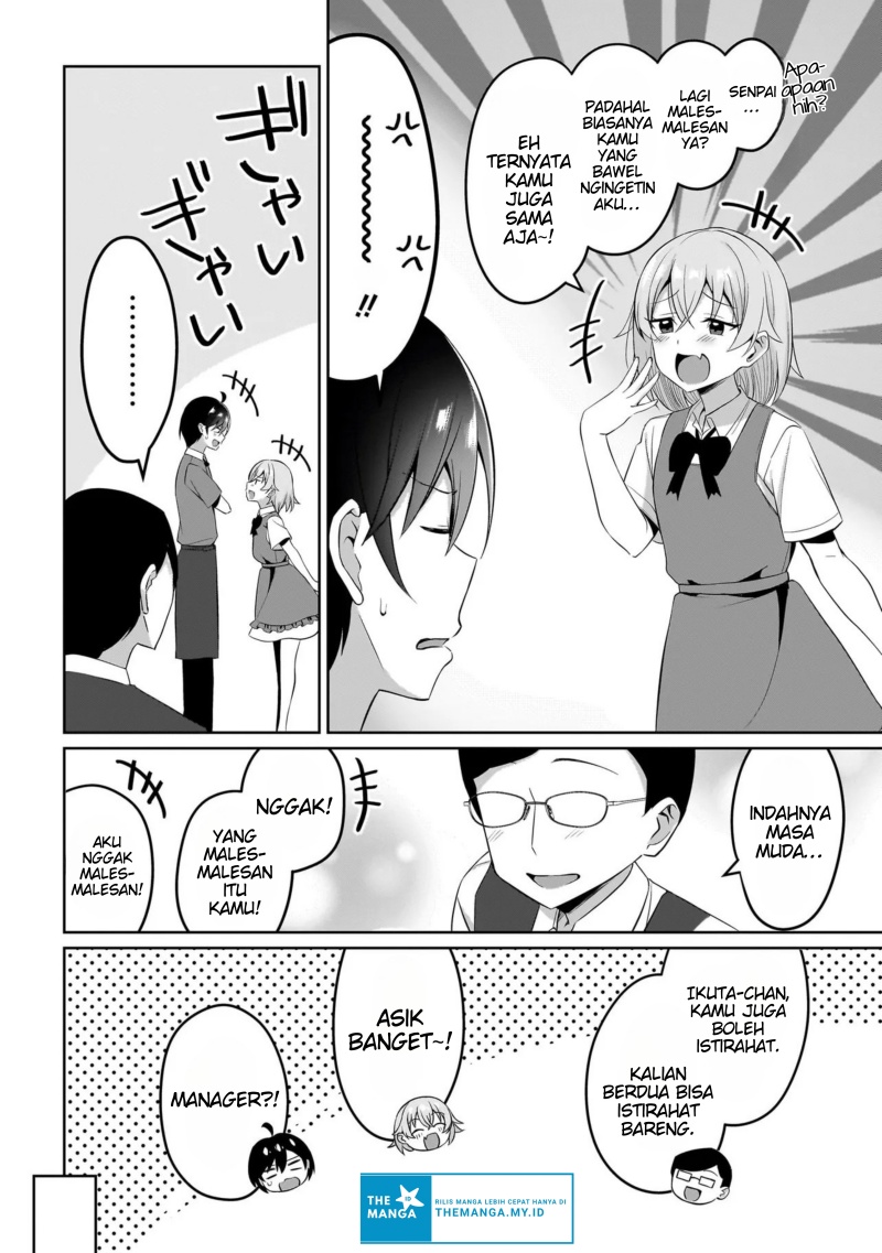 Maigo no Onnanoko o Ie Made Todoketara, Genkan kara Detekita no wa Gakunen Ichi no Bishoujo deshita Chapter 6.1 - halaman 9
