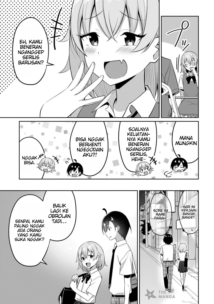Maigo no Onnanoko o Ie Made Todoketara, Genkan kara Detekita no wa Gakunen Ichi no Bishoujo deshita Chapter 6.2 - halaman 5
