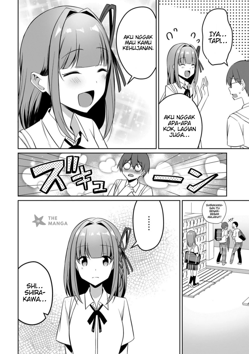 Maigo no Onnanoko o Ie Made Todoketara, Genkan kara Detekita no wa Gakunen Ichi no Bishoujo deshita Chapter 7.1 - halaman 3