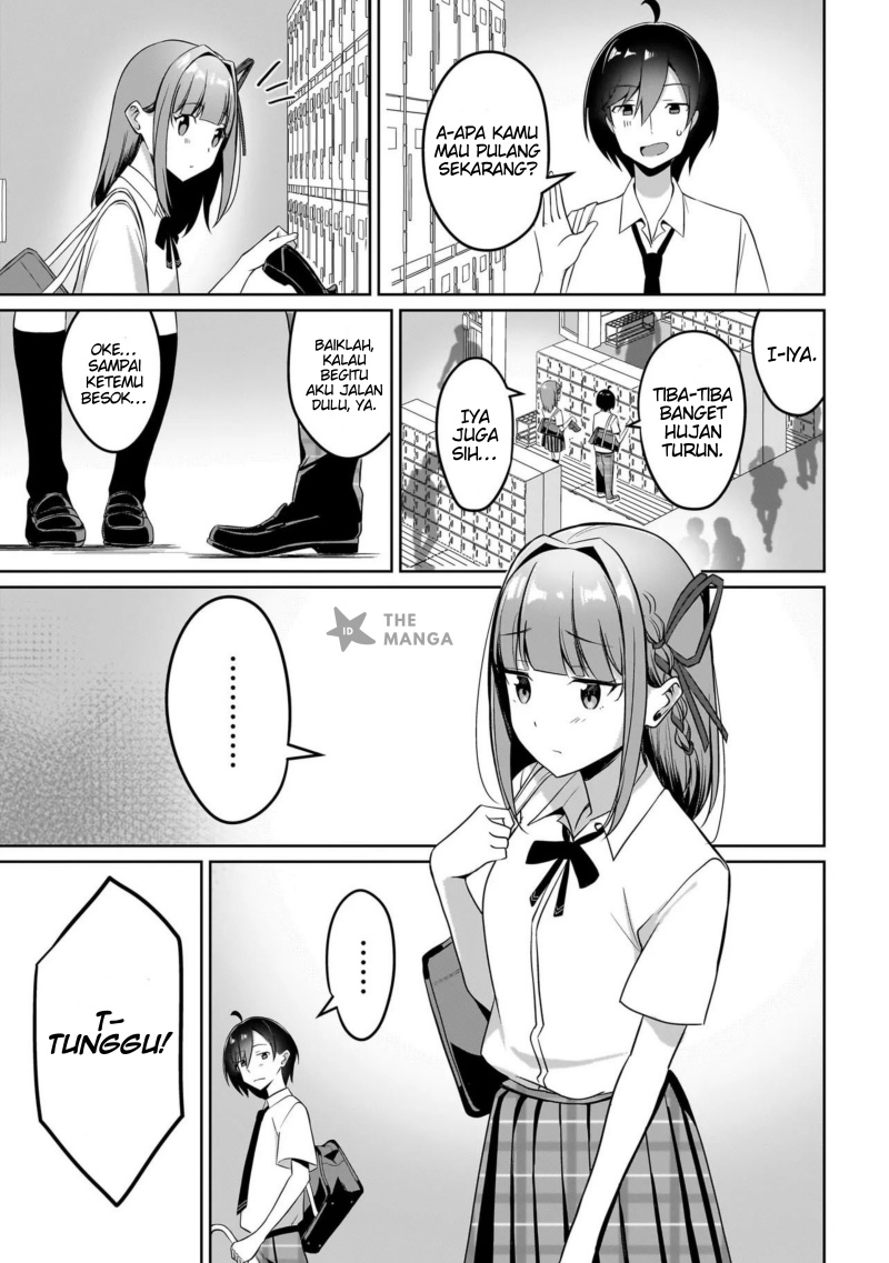 Maigo no Onnanoko o Ie Made Todoketara, Genkan kara Detekita no wa Gakunen Ichi no Bishoujo deshita Chapter 7.1 - halaman 4