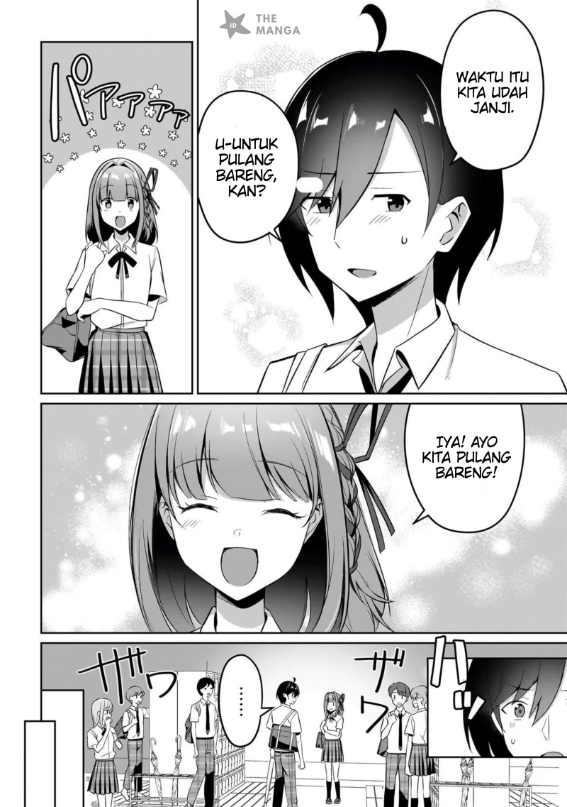 Maigo no Onnanoko o Ie Made Todoketara, Genkan kara Detekita no wa Gakunen Ichi no Bishoujo deshita Chapter 7.1 - halaman 5