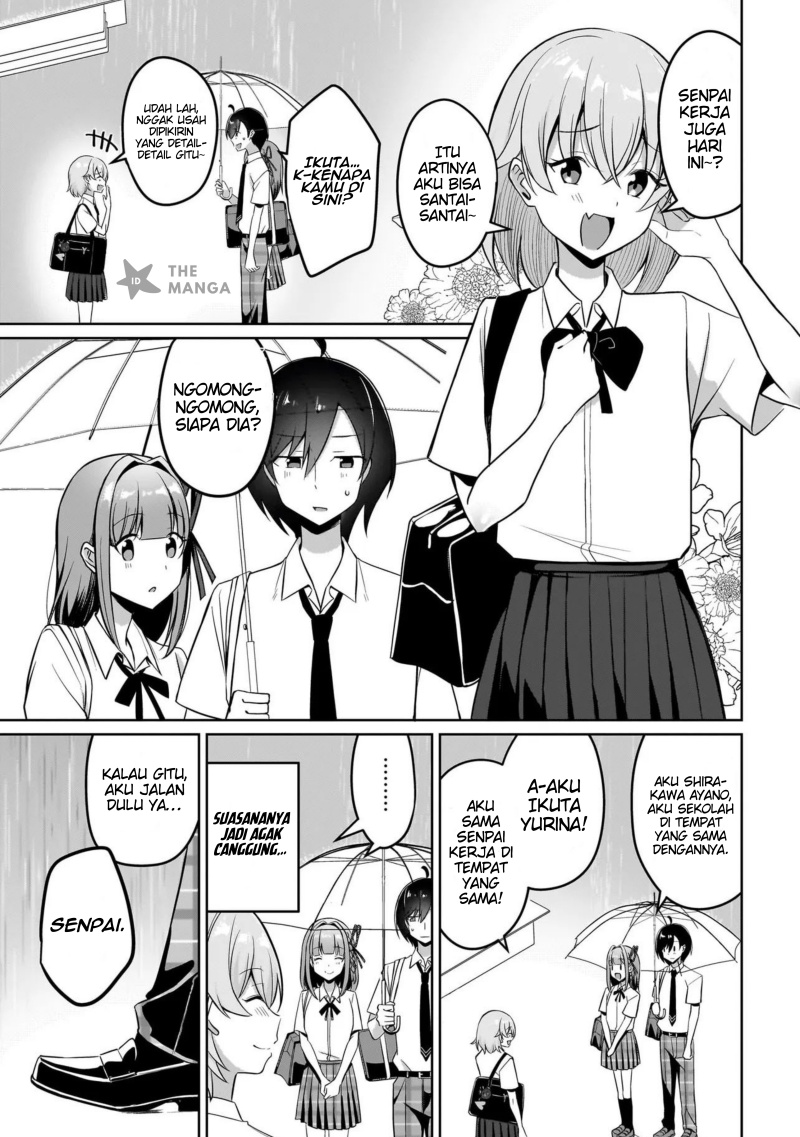 Maigo no Onnanoko o Ie Made Todoketara, Genkan kara Detekita no wa Gakunen Ichi no Bishoujo deshita Chapter 7.1 - halaman 8