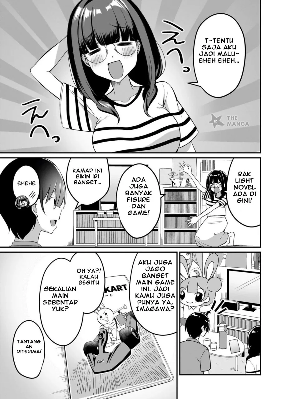 Maigo no Onnanoko o Ie Made Todoketara, Genkan kara Detekita no wa Gakunen Ichi no Bishoujo deshita Chapter 8.1 - halaman 3