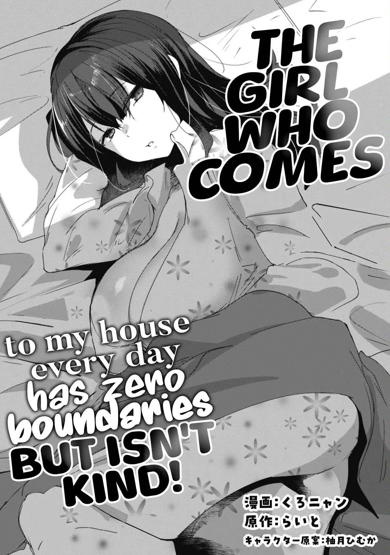 Mainichi Ie ni Kuru Gal ga Kyorikan Zero demo Yasashikunai the Comic Chapter 2 - halaman 3