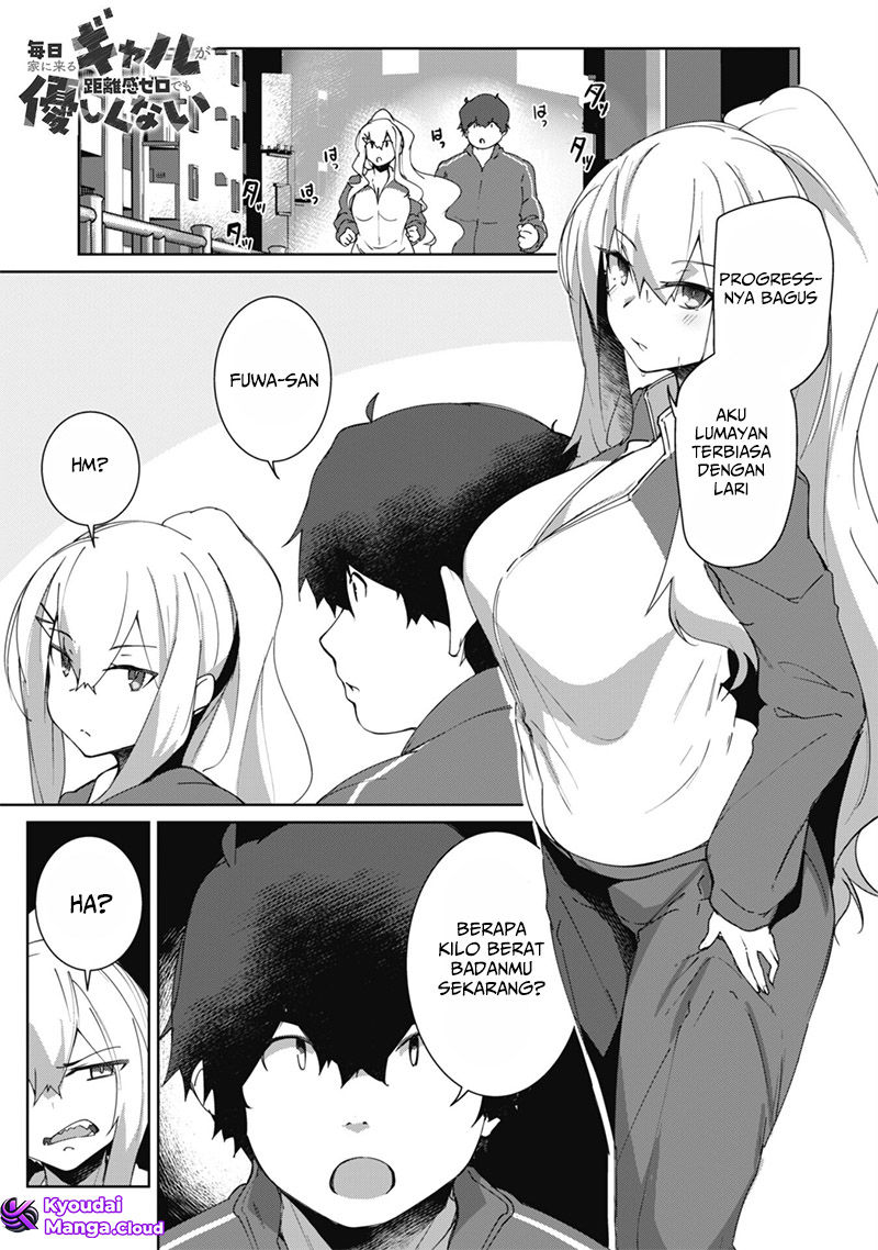 Mainichi Ie ni Kuru Gal ga Kyorikan Zero demo Yasashikunai the Comic Chapter 3 - halaman 2