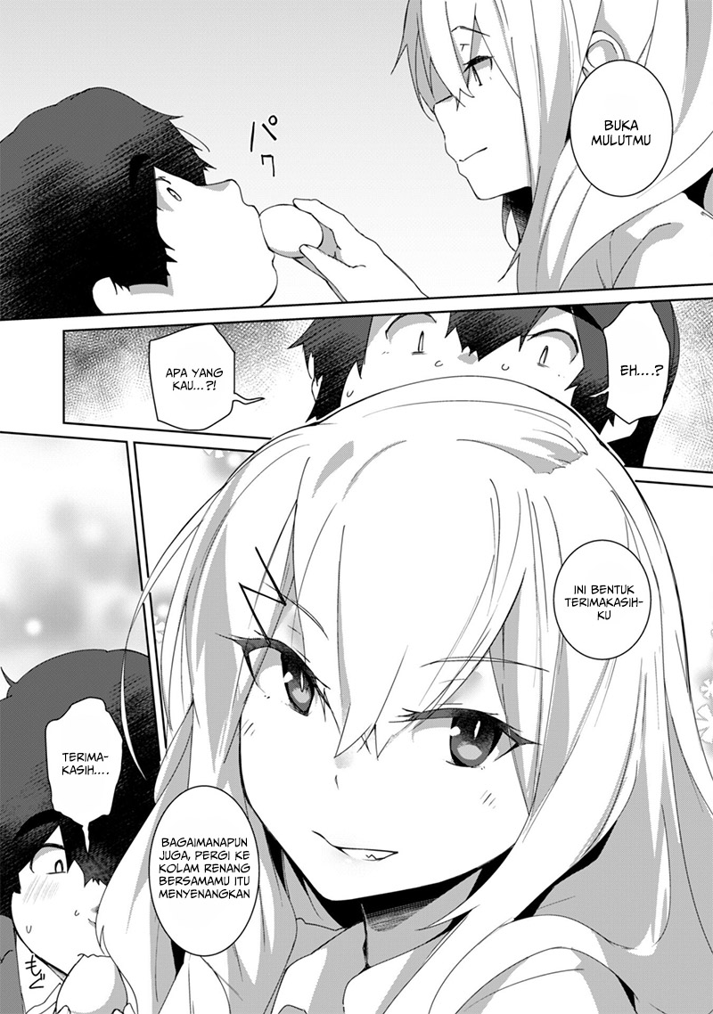 Mainichi Ie ni Kuru Gal ga Kyorikan Zero demo Yasashikunai the Comic Chapter 3 - halaman 23