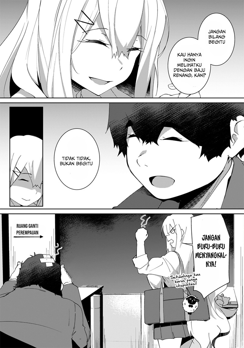 Mainichi Ie ni Kuru Gal ga Kyorikan Zero demo Yasashikunai the Comic Chapter 3 - halaman 7