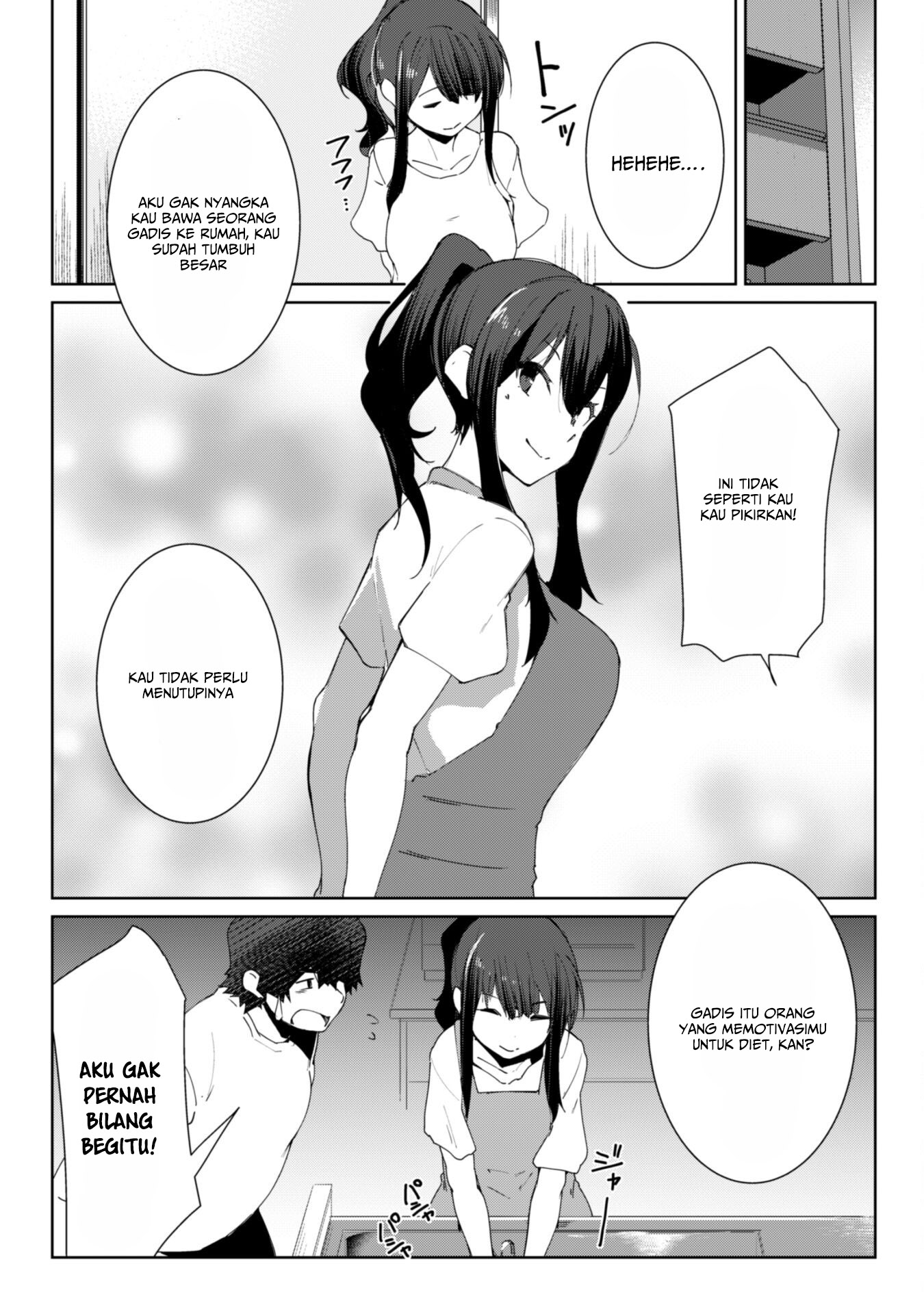 Mainichi Ie ni Kuru Gal ga Kyorikan Zero demo Yasashikunai the Comic Chapter 5 - halaman 18