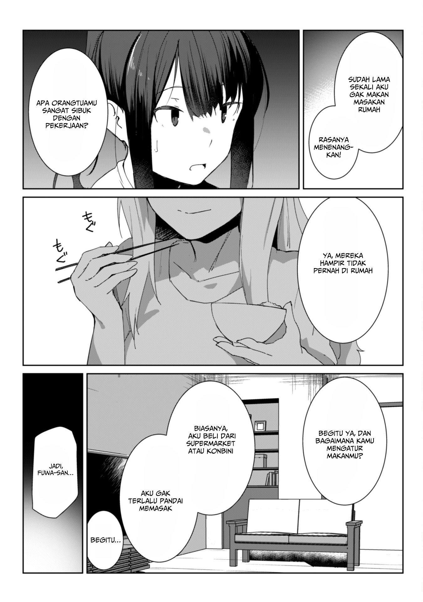 Mainichi Ie ni Kuru Gal ga Kyorikan Zero demo Yasashikunai the Comic Chapter 5 - halaman 22