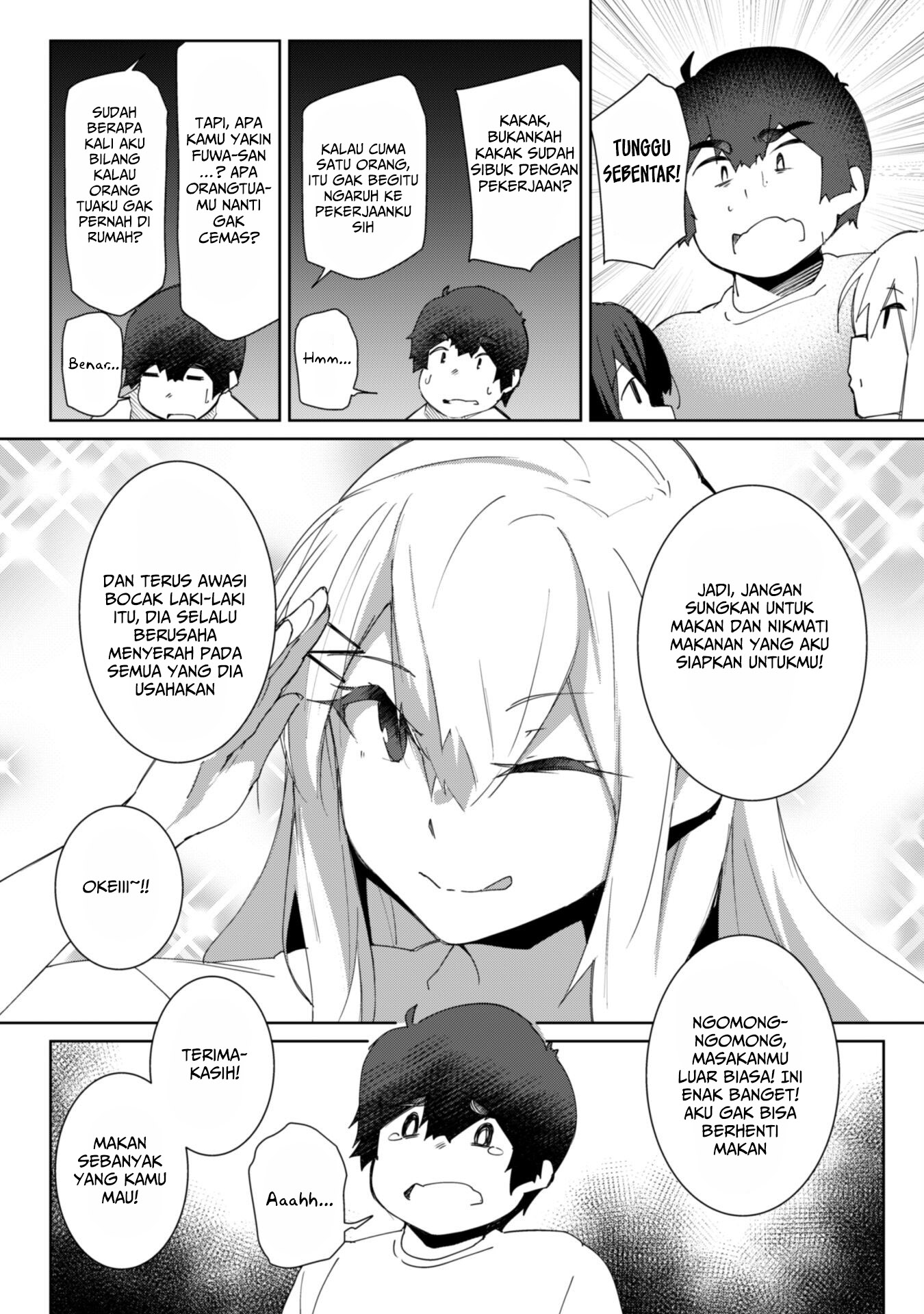 Mainichi Ie ni Kuru Gal ga Kyorikan Zero demo Yasashikunai the Comic Chapter 5 - halaman 24