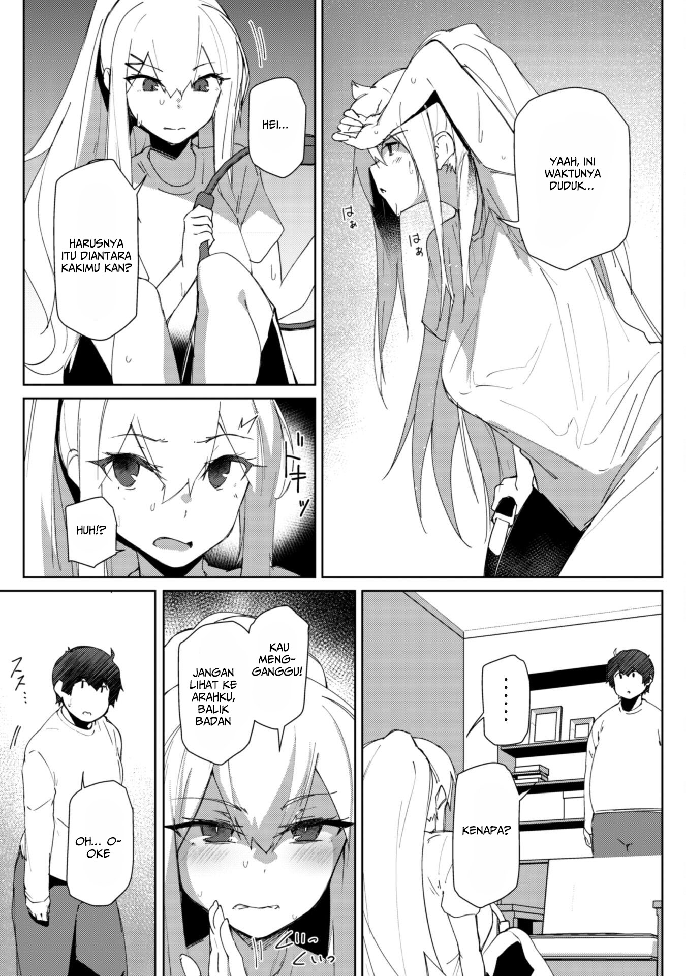 Mainichi Ie ni Kuru Gal ga Kyorikan Zero demo Yasashikunai the Comic Chapter 5 - halaman 6