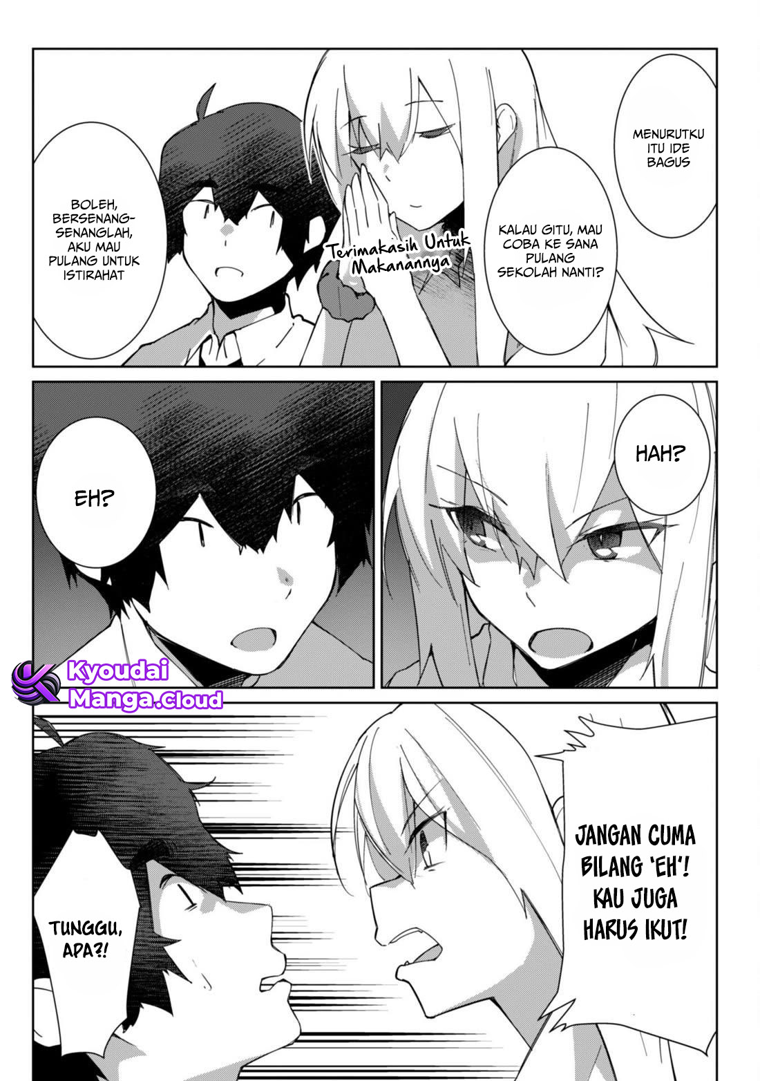 Mainichi Ie ni Kuru Gal ga Kyorikan Zero demo Yasashikunai the Comic Chapter 6 - halaman 17