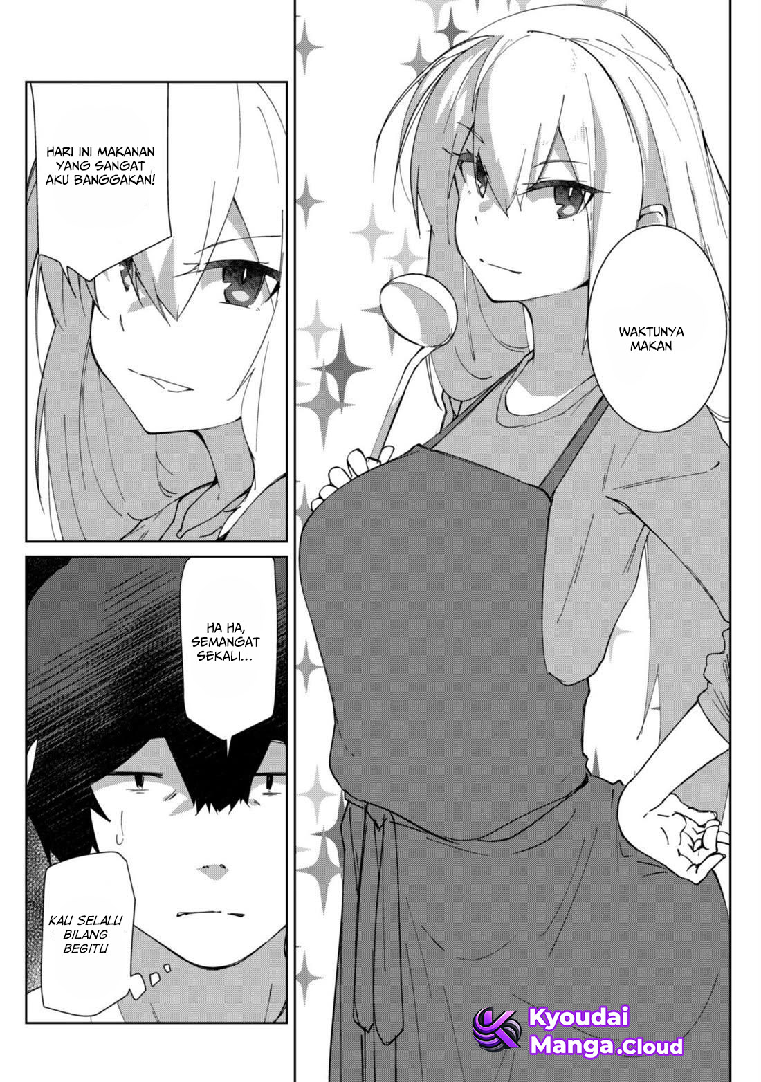 Mainichi Ie ni Kuru Gal ga Kyorikan Zero demo Yasashikunai the Comic Chapter 6 - halaman 5
