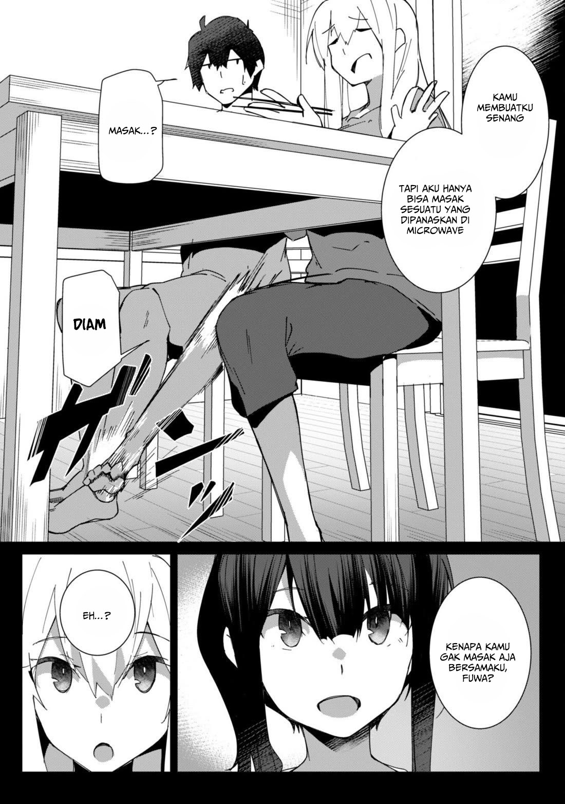 Mainichi Ie ni Kuru Gal ga Kyorikan Zero demo Yasashikunai the Comic Chapter 6 - halaman 7
