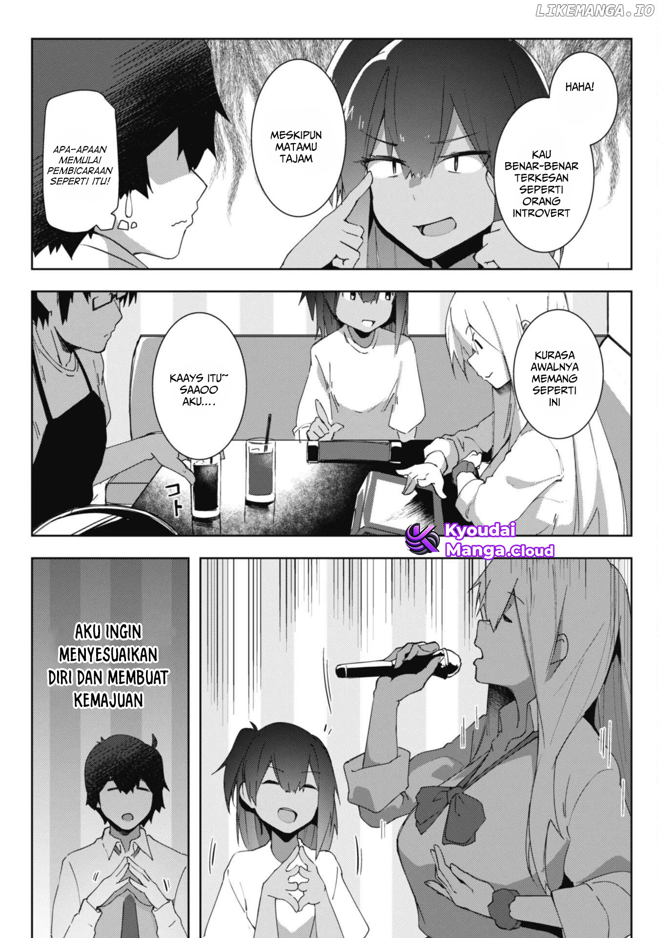 Mainichi Ie ni Kuru Gal ga Kyorikan Zero demo Yasashikunai the Comic Chapter 7.1 - halaman 10