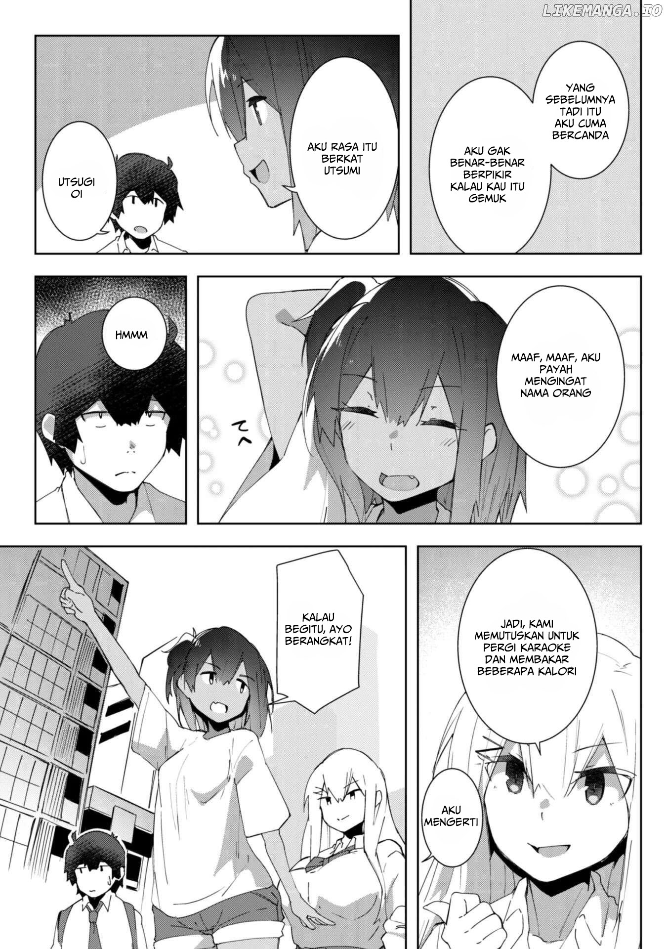 Mainichi Ie ni Kuru Gal ga Kyorikan Zero demo Yasashikunai the Comic Chapter 7.1 - halaman 8