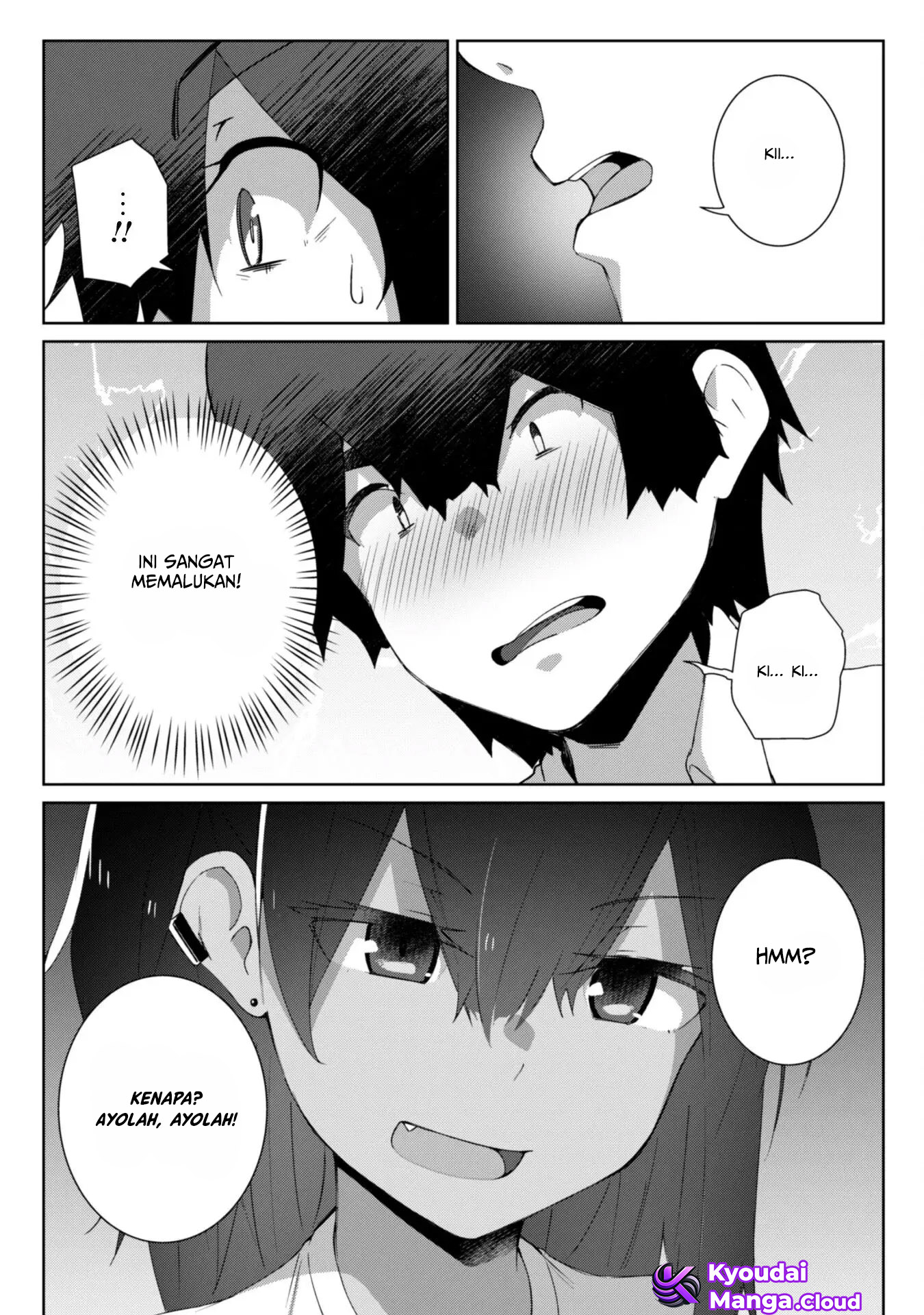Mainichi Ie ni Kuru Gal ga Kyorikan Zero demo Yasashikunai the Comic Chapter 7.2 - halaman 10