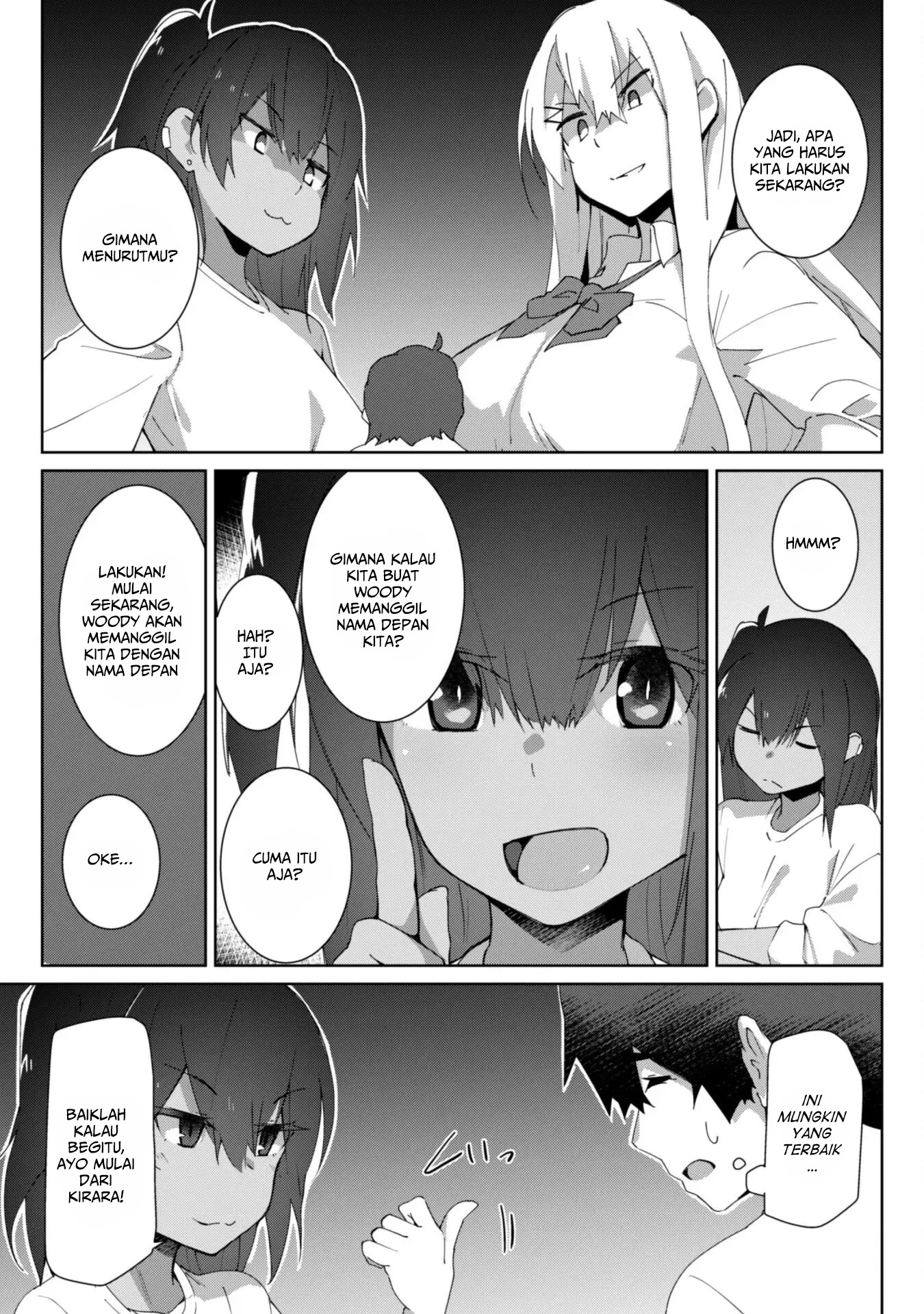 Mainichi Ie ni Kuru Gal ga Kyorikan Zero demo Yasashikunai the Comic Chapter 7.2 - halaman 9
