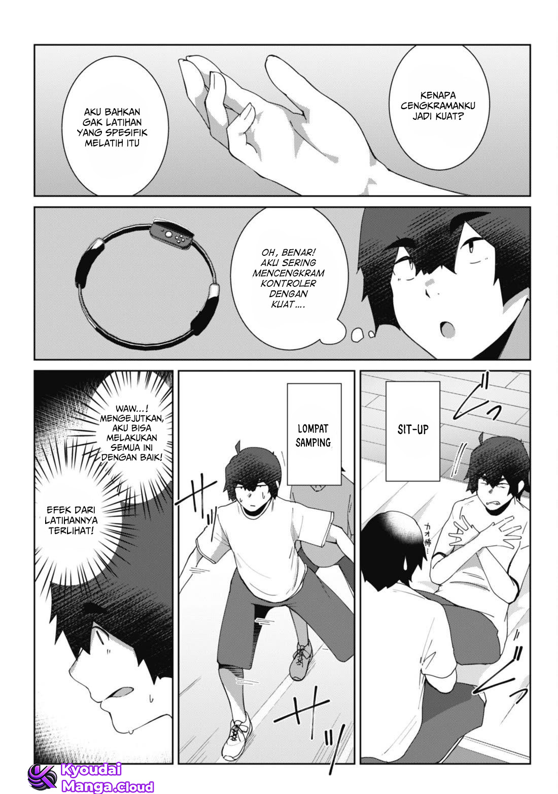 Mainichi Ie ni Kuru Gal ga Kyorikan Zero demo Yasashikunai the Comic Chapter 8 - halaman 9