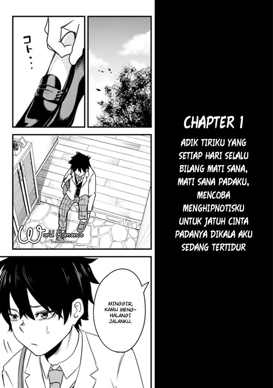 Mainichi Shine Shine Itte Kuru Gimai ga, Ore ga Nete Iru Suki ni Saimin-jutsu de Hore Saseyou to Shite Kurundakedo…! Chapter 1 - halaman 4