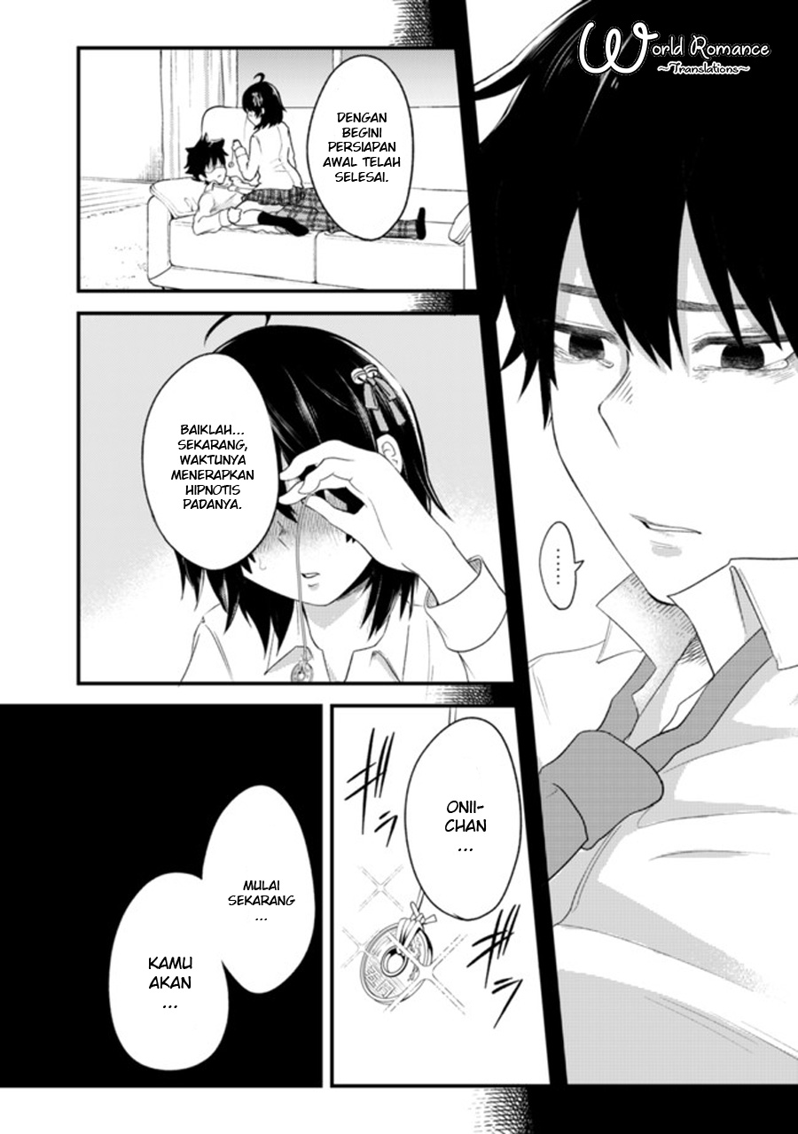 Mainichi Shine Shine Itte Kuru Gimai ga, Ore ga Neteiru Suki ni Saiminjutsu de Horesaseyou toshite Kuru n desu kedo......! Chapter 1 - halaman 30
