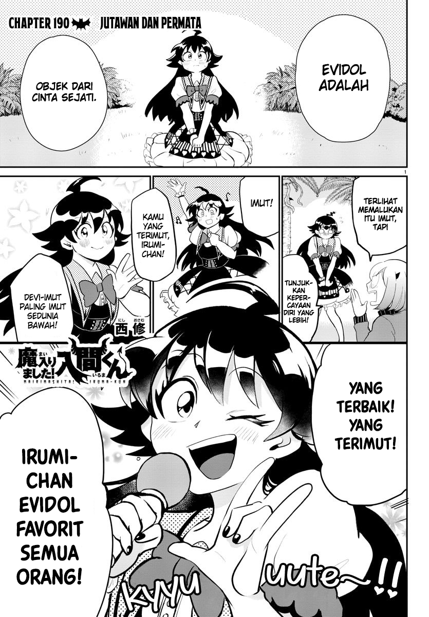 Mairimashita! Iruma-kun Chapter 190 - halaman 1