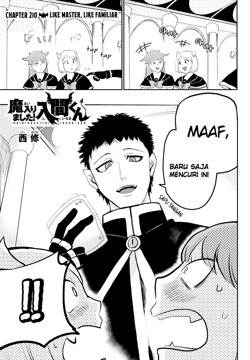 Mairimashita! Iruma-kun Chapter 210 - halaman 1