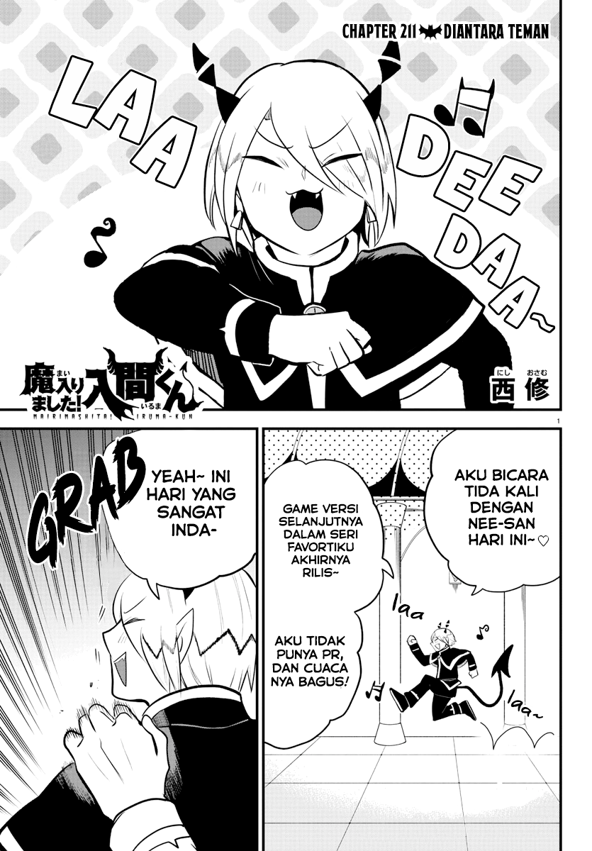 Mairimashita! Iruma-kun Chapter 211 - halaman 1