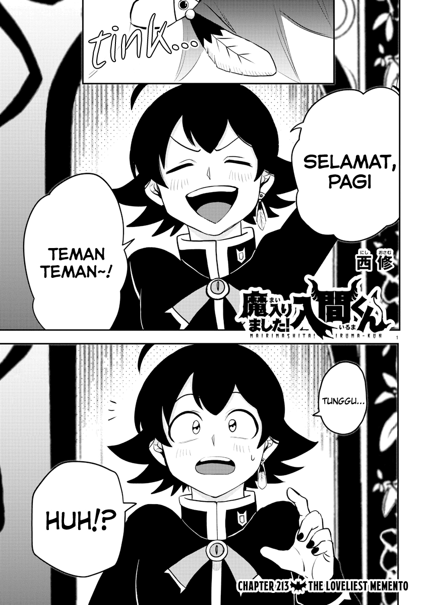 Mairimashita! Iruma-kun Chapter 213 - halaman 1