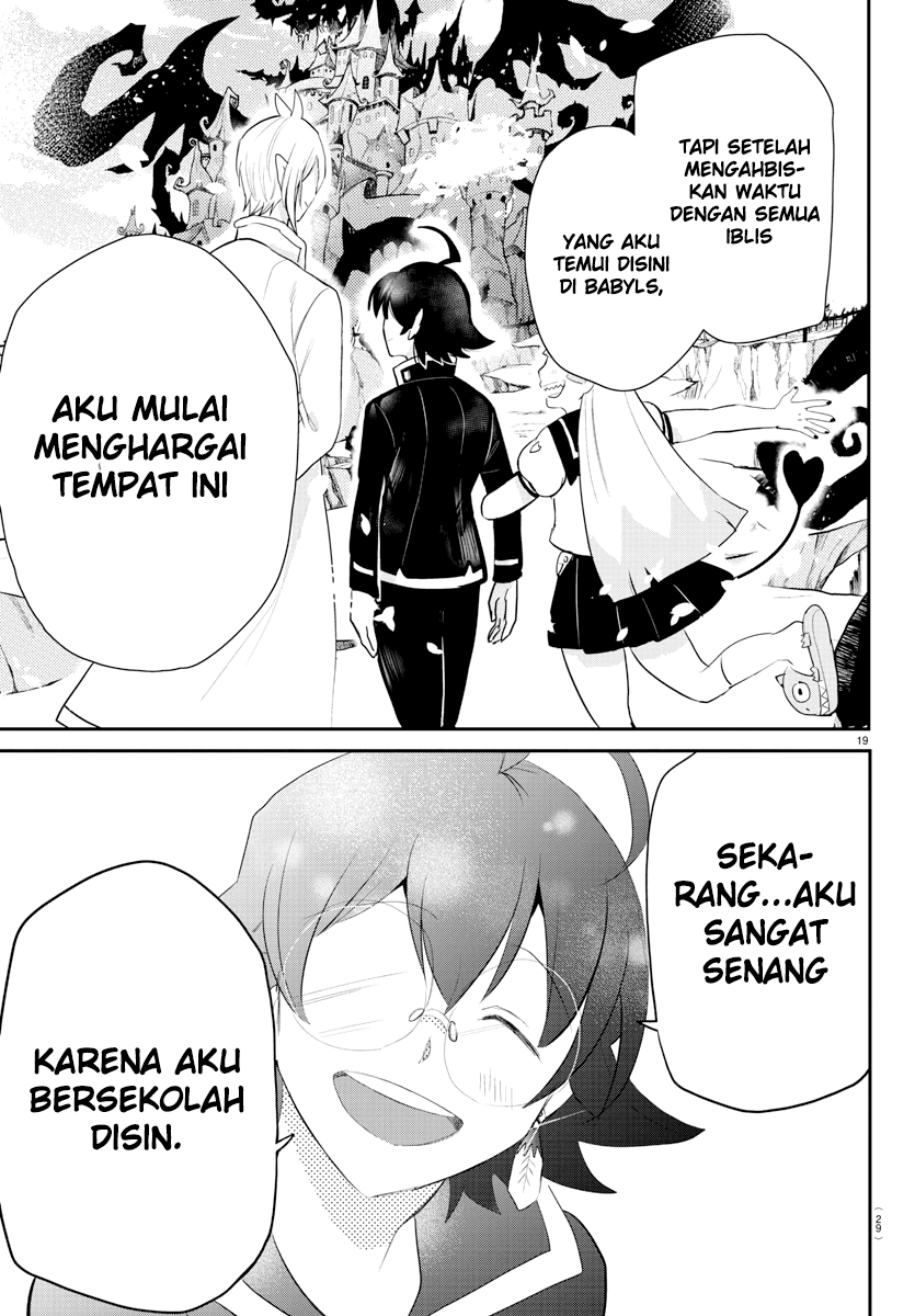 Mairimashita! Iruma-kun Chapter 214 - halaman 21