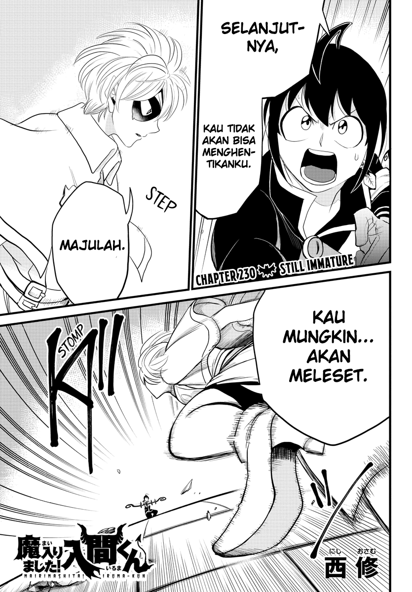 Mairimashita! Iruma-kun Chapter 230 - halaman 1