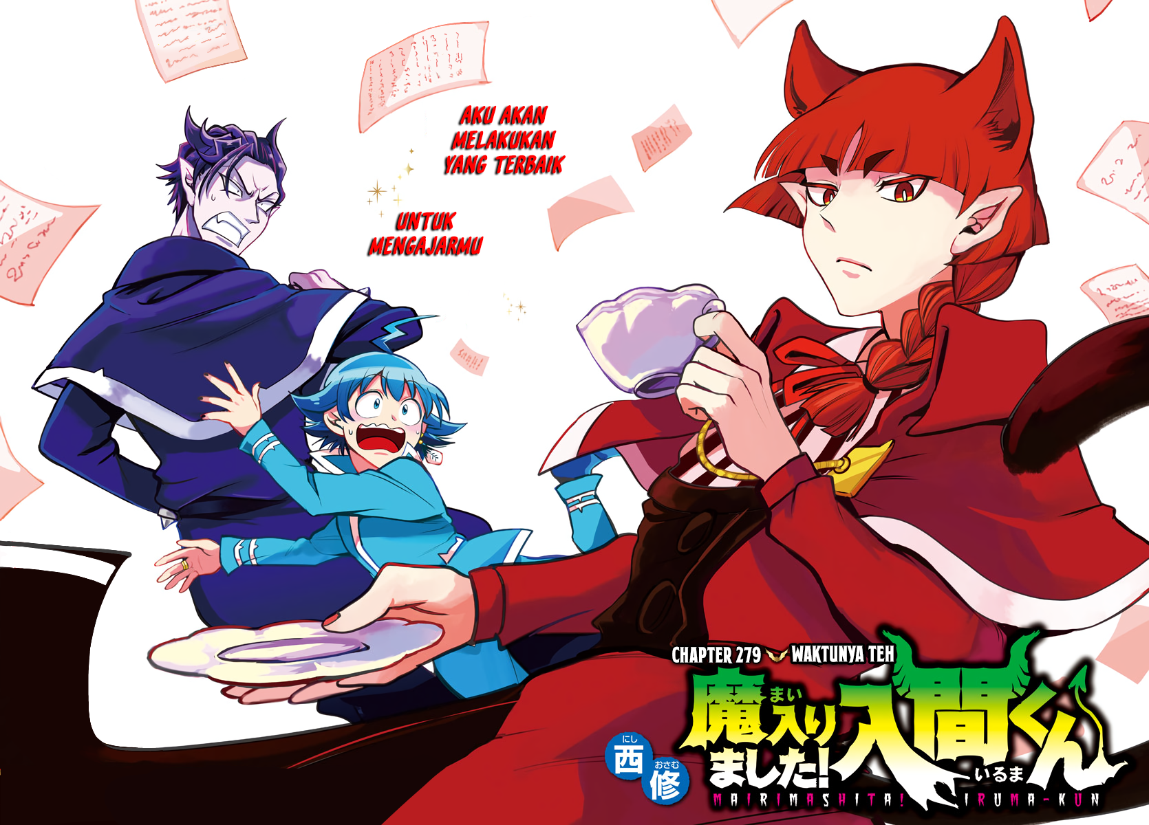 Mairimashita! Iruma-kun Chapter 279 - halaman 3