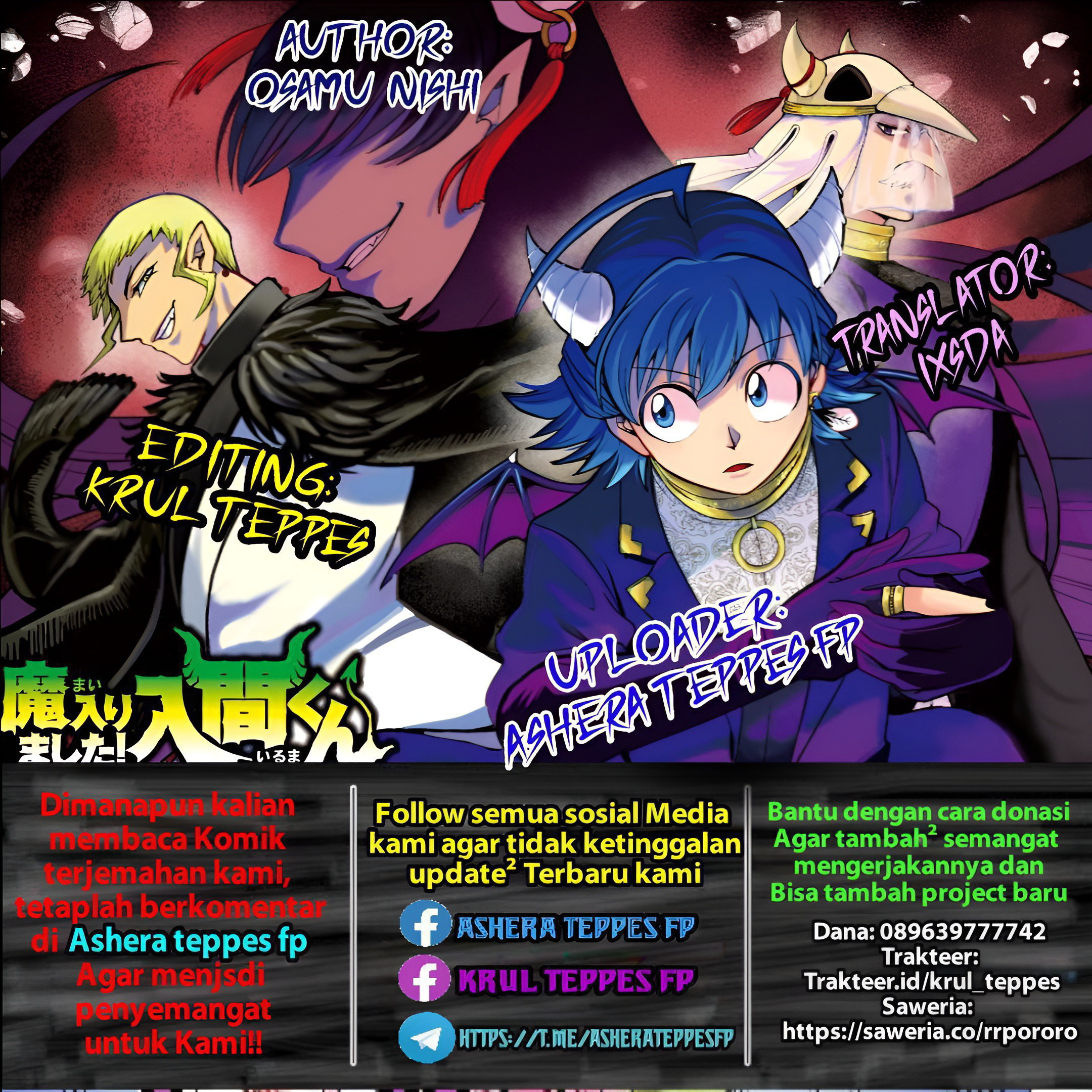 Mairimashita! Iruma-kun Chapter 310 - halaman 1